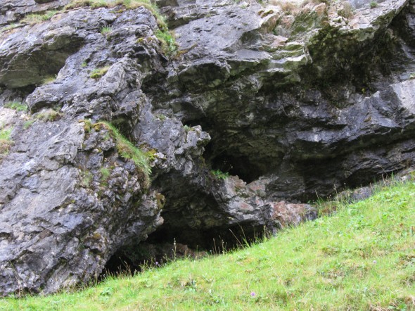 Entrance to cave