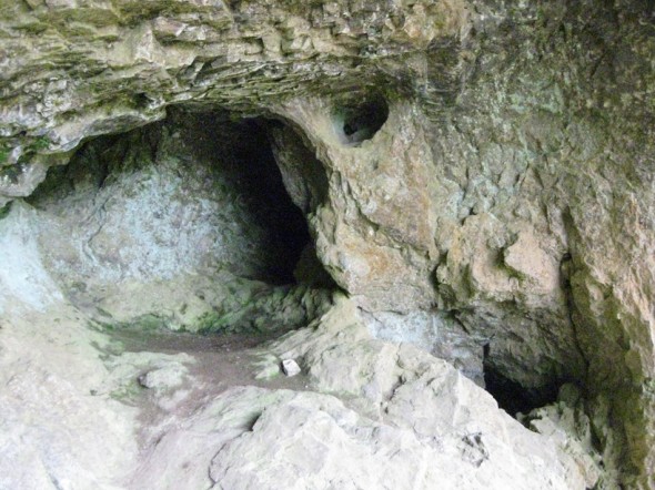 Inside one of the Inchnadamph Bone Caves