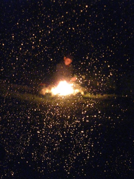 Campfire at Badrallach