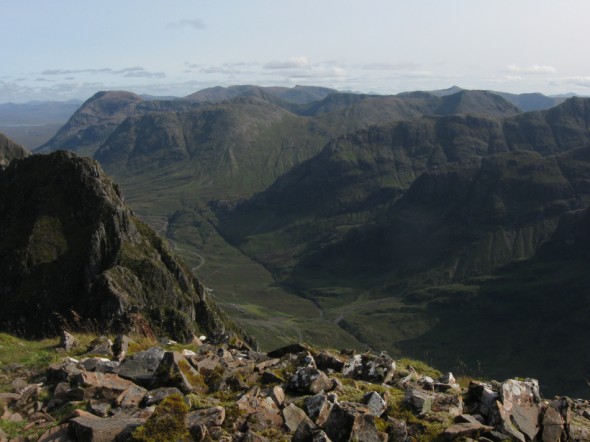Glen Coe, looking eastwards