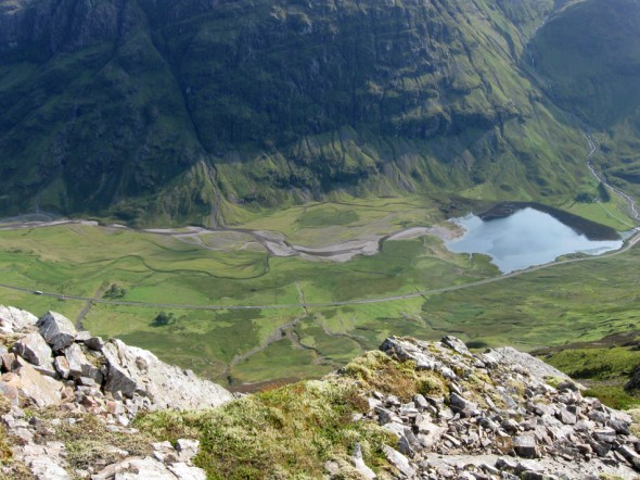 Loch Achtriochtan in Glen Coe