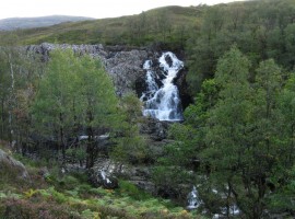 Waterfall on River Leven