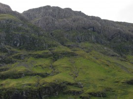 The western flank of Aonach Dubh