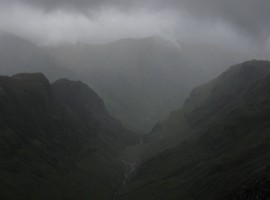 The Lost Valley and Sron a' Choire Odhair-bhig beyond