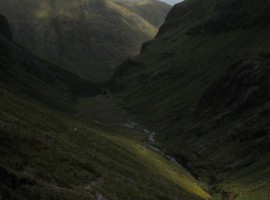 Going back down towards the Lost Valley