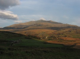 Snowdon in the afternoon sun