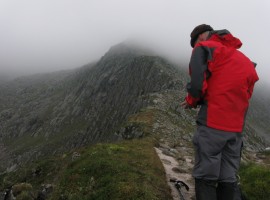 Ben Starav in mist
