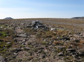 Cairn on way to Ben Macdui