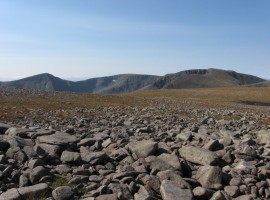 The Angel's Peak, Carn na Criche, and Braeriach
