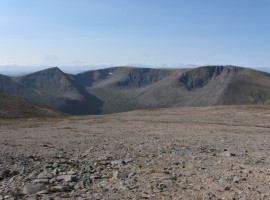 The Angel's Peak, Carn na Criche and Braeriach