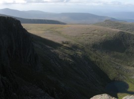 Coire an Lochain and Lurcher's Crag