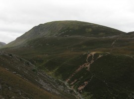 The other side of the Lairig Ghru