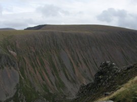 Cairn Lochan over the Lairig Ghru pass