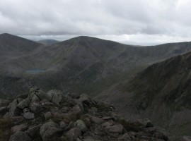 The Angel's Peak with Lochan Uaine