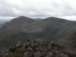 Cairn Toul and The Angel's Peak with Lochan Uaine