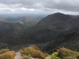 Carn a' Mhaim, Cairn Toul, and Lochan Uaine