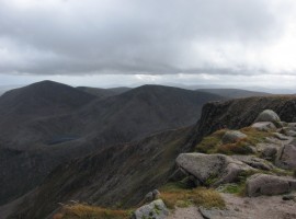 Cairn Toul, the Angel's Peak, and Braeriach