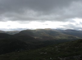 Cairngorm hills