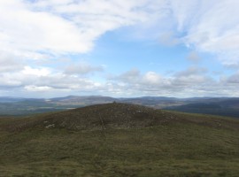 One of the tops of Creag a' Chaillich?