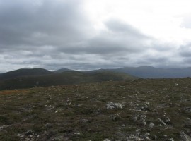 Looking back from Craiggowrie