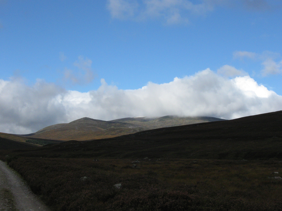 Approaching the hills