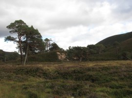 Going down Glen Luibeg towards Luibeg