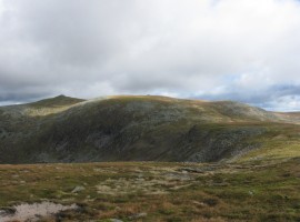 Looking over to Lochnagar
