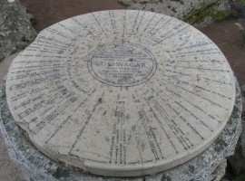 Lochnagar engraved stone dial