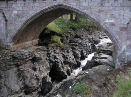 The bridge at the Linn of Dee
