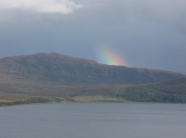 Rainbow over Badrallach