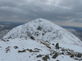 Looking back south at Ill Bell