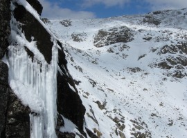 Looking back over towards Mickledore