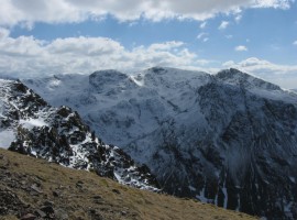 Great End, Broad Crag, Scafell Pike, and Sca Fell