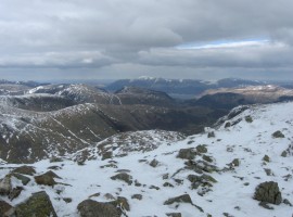Looking north from Great End