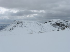 Ill Crag, Broad Crag and Scafell Pike
