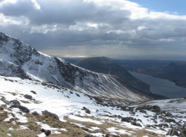 Black Crag, Illgill Head, and Wastwater