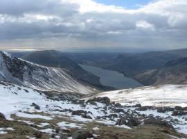 Black Crag, Illgill Head, Wastwater, Buckbarrow, Middle Fell, and Yewbarrow