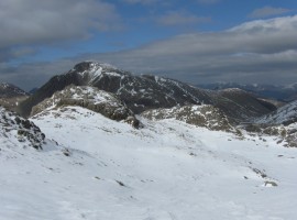 Great Gable from the top of the Corridor Route