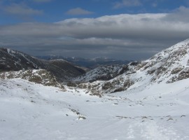 Looking down the Corridor Route