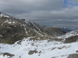 Looking towards Sty Head from the Corridor Route