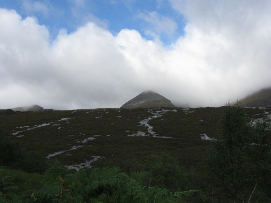 Top of An Teallach, with Glas Mheall Liath in the middle