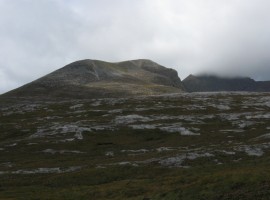 Sail Liath from below