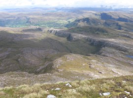 View east from Sail Liath