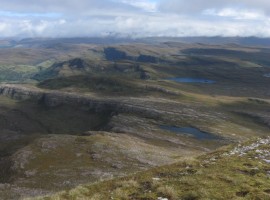 View east from Sail Liath