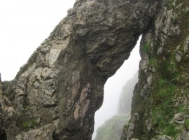 The leaning stone on the Lord's Rake