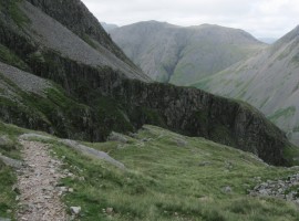 Path beside Piers Gill