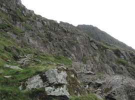 Scrambling section on path
