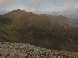 Bidein a' Ghlas Thuill with Glas Mheall Liath to its right