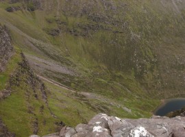 Upper part of Coire Loch Toll an Lochain