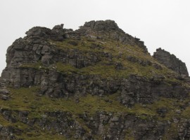 The Corrag Bhuidhe pinnacles